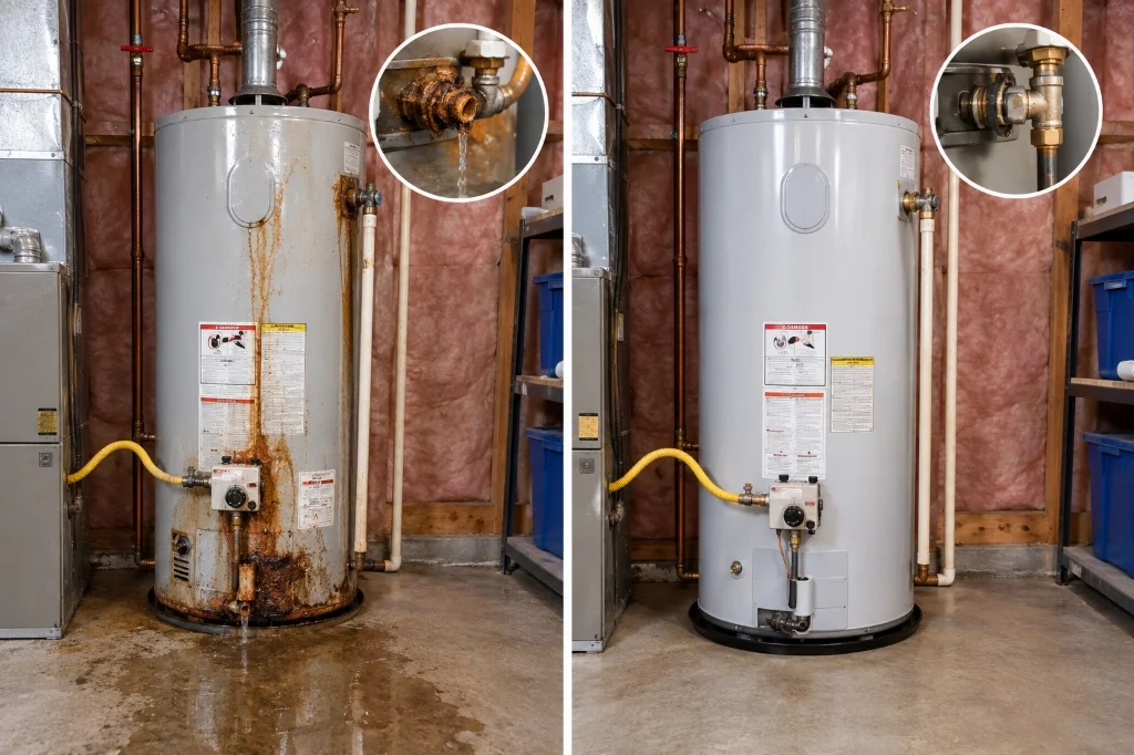 Water heater component diagnostic testing and element repair in Salt Lake City