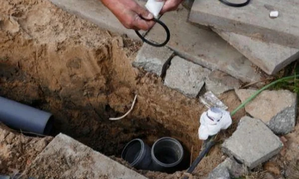 Damaged Sewer Pipe Replacement in Salt Lake City installing new piping